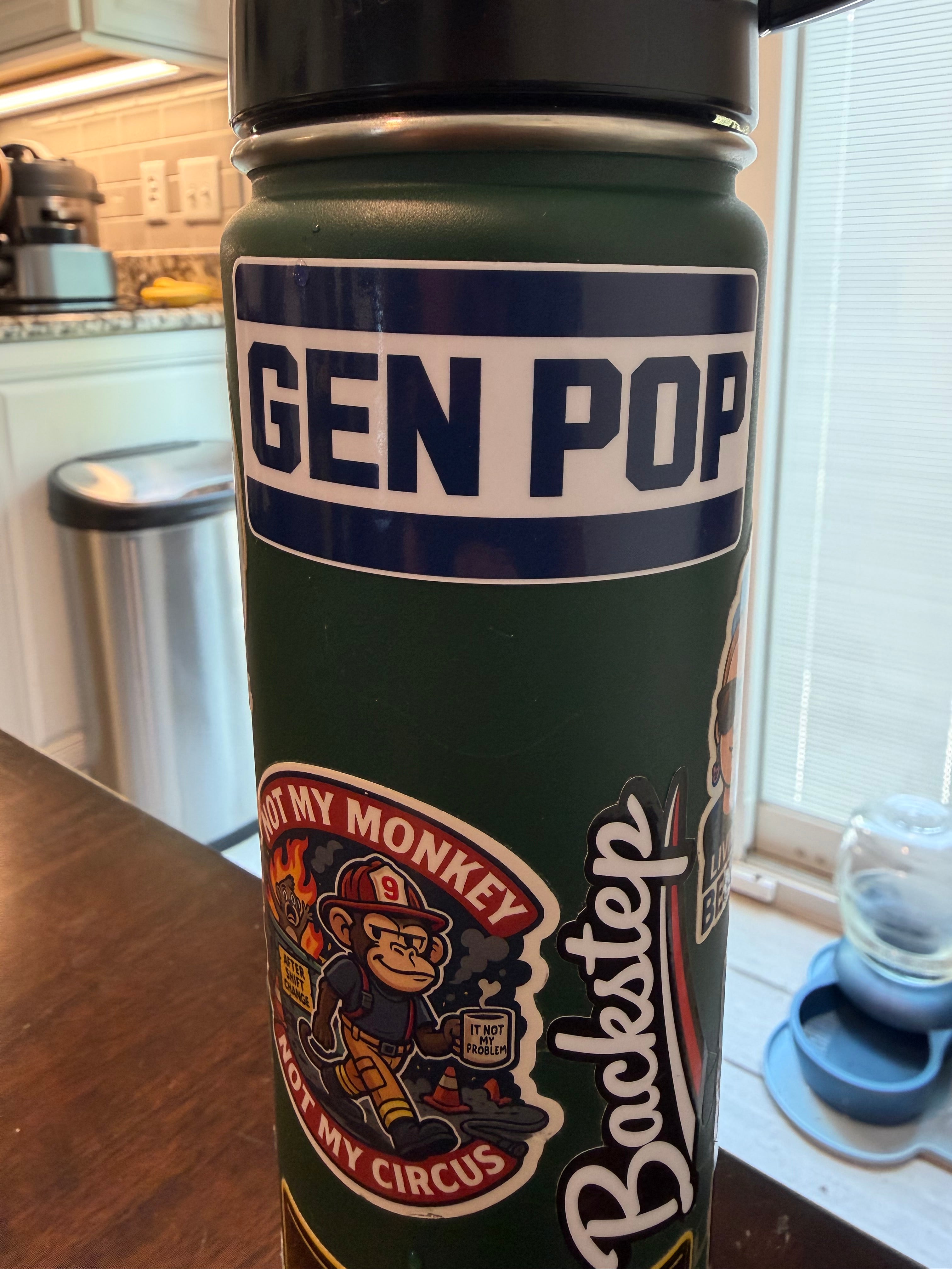 Gen Pop 3 Inch Sticker