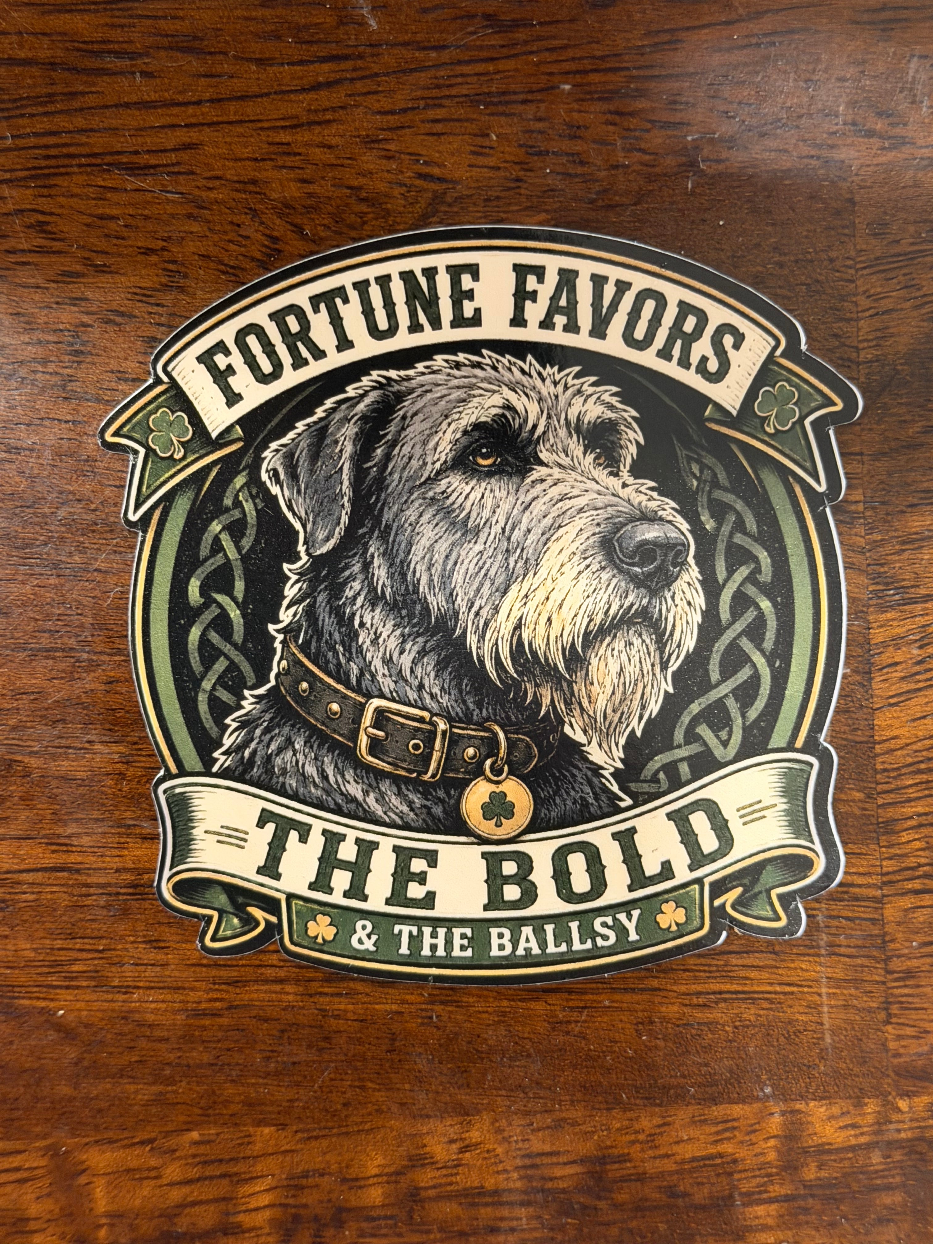 The Bold and The Ballsy sticker