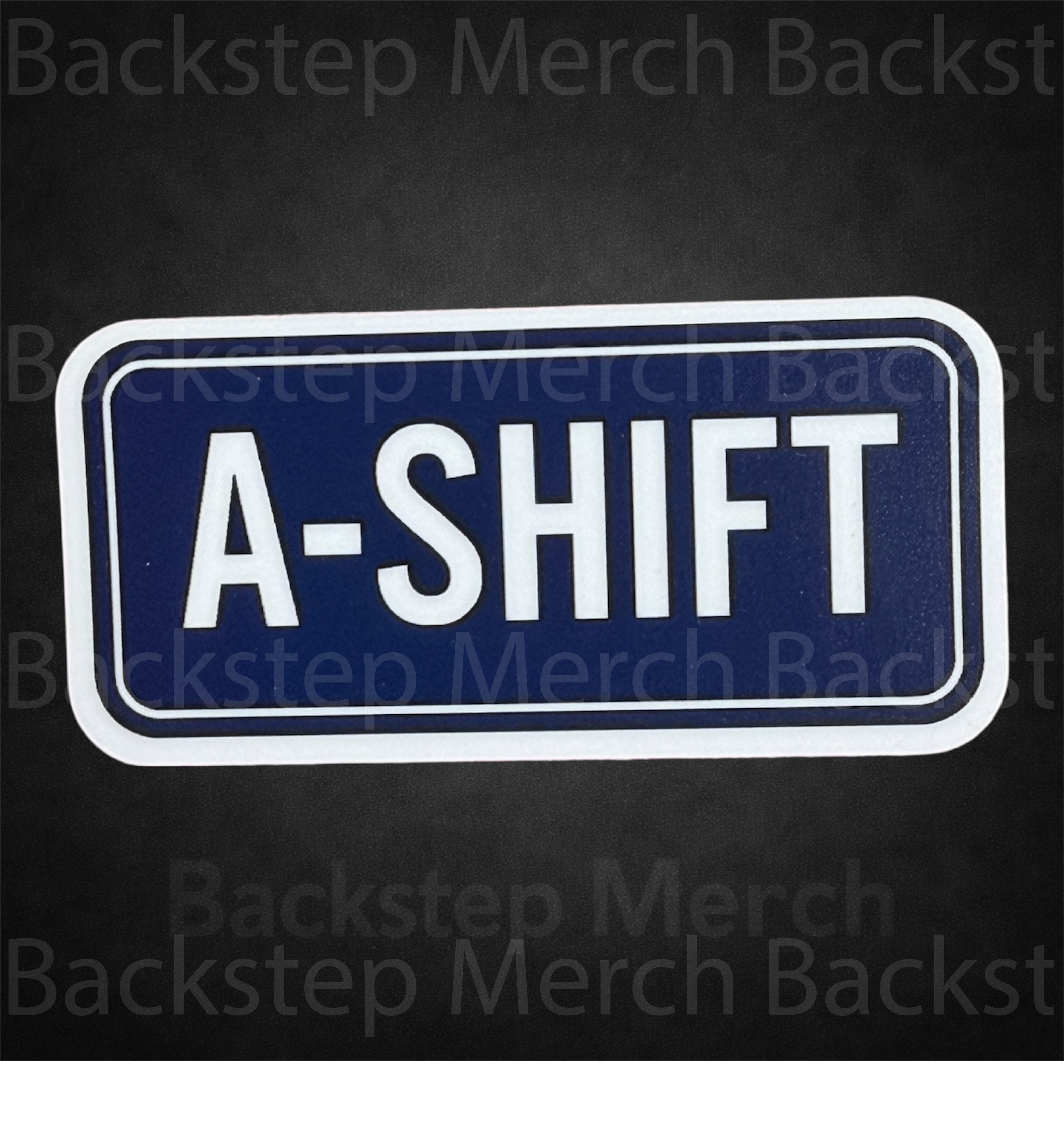 A Shift 3” Die-Cut Sticker