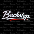 Backstep Script Logo – 3” Sticker