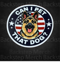 Can I Pet That Dog? – Die-Cut Sticker