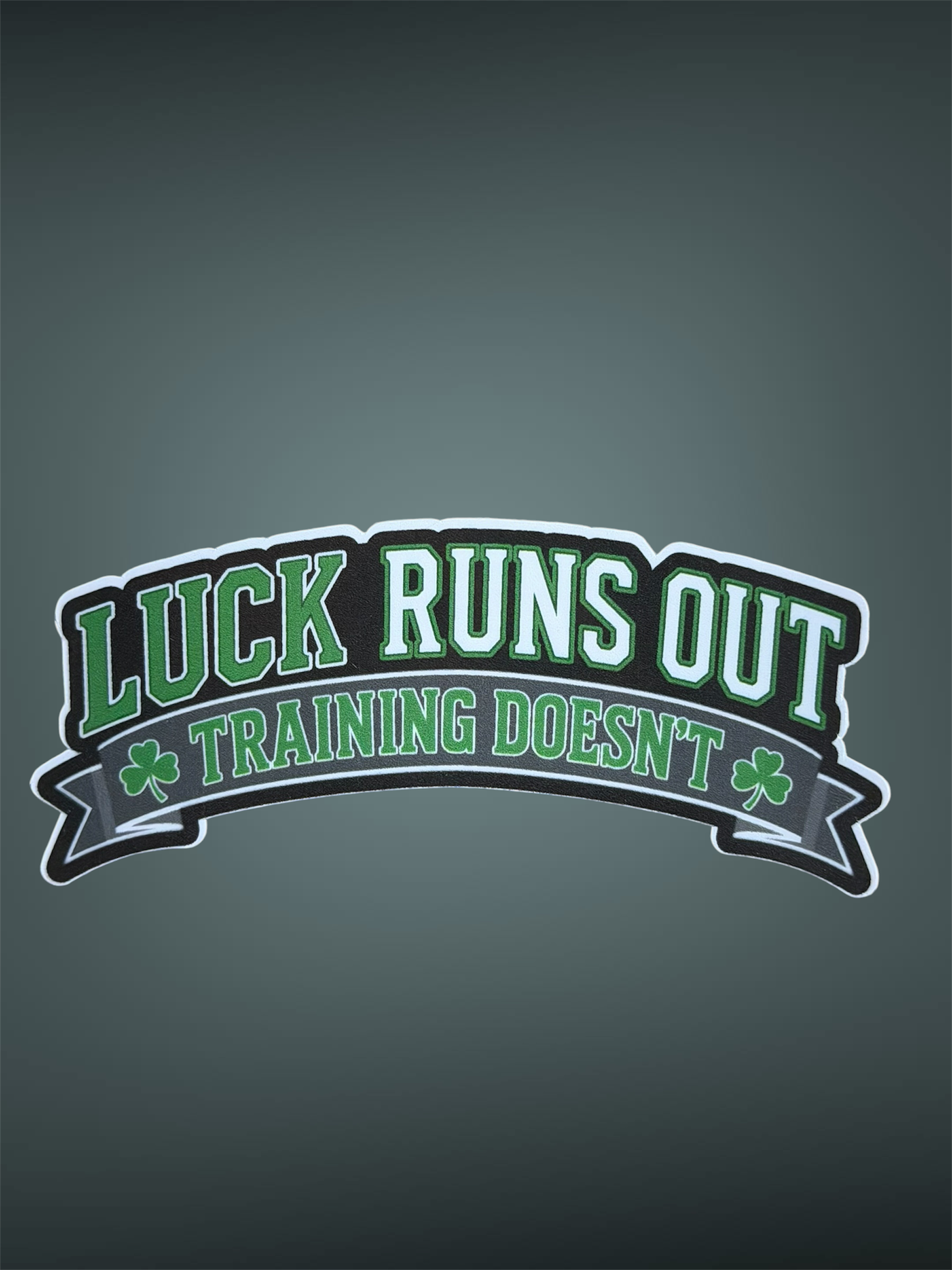 3” Luck Runs Out – Training Doesn’t Sticker