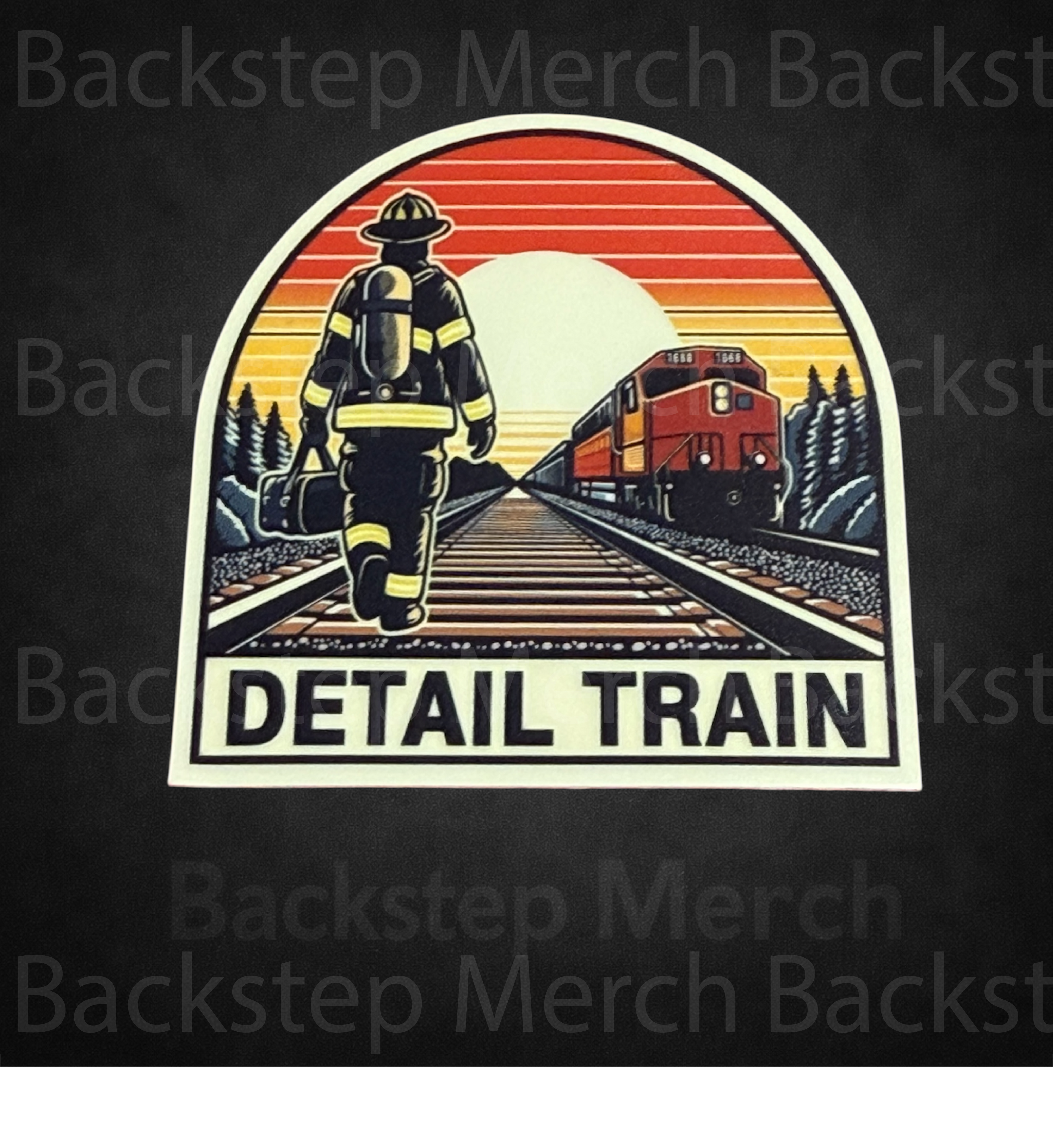 Detail Train Sticker