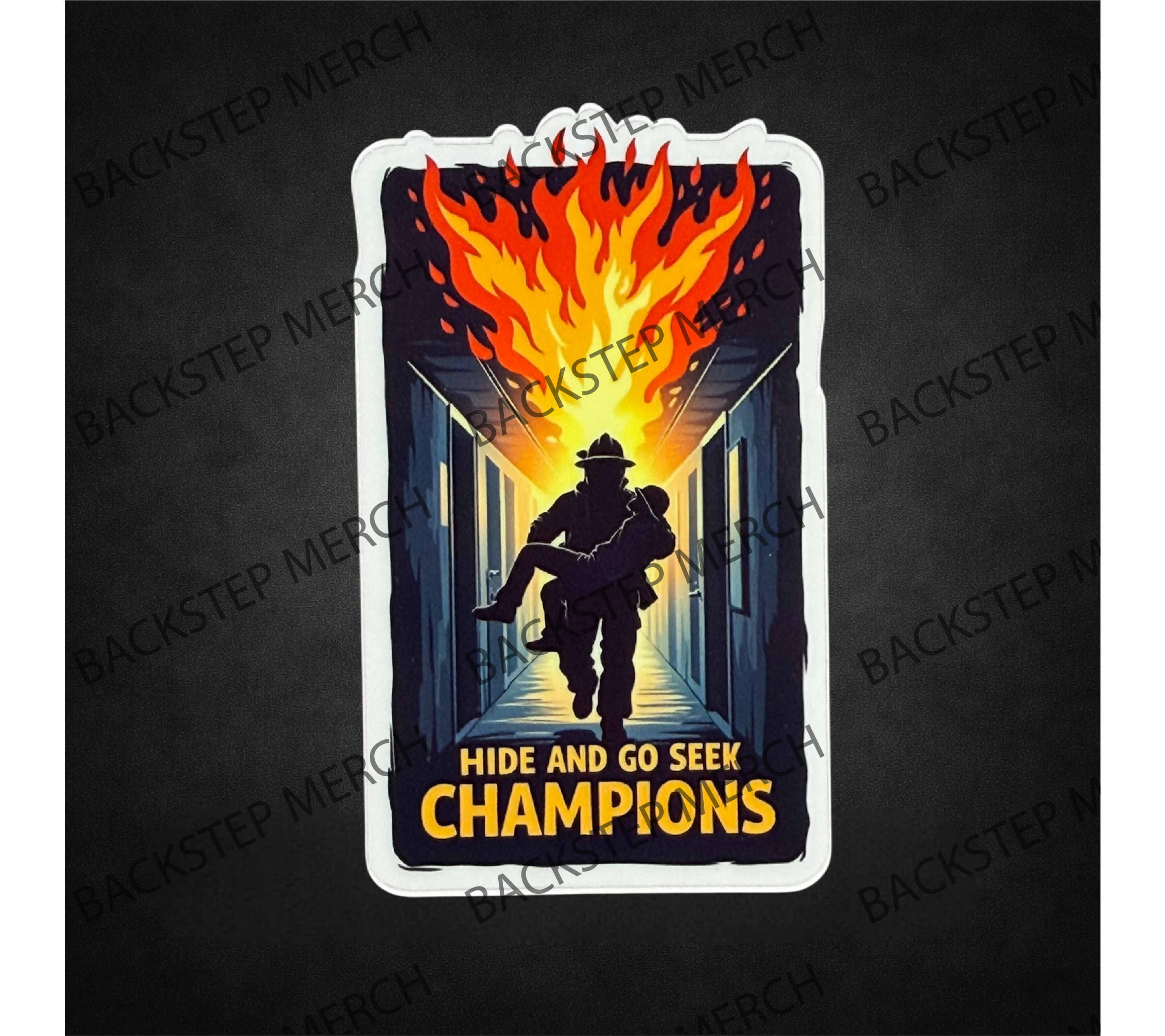 Hide and Go Seek Champions Sticker