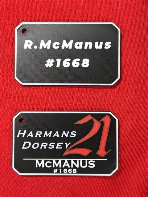 Custom Duty Bag Tags