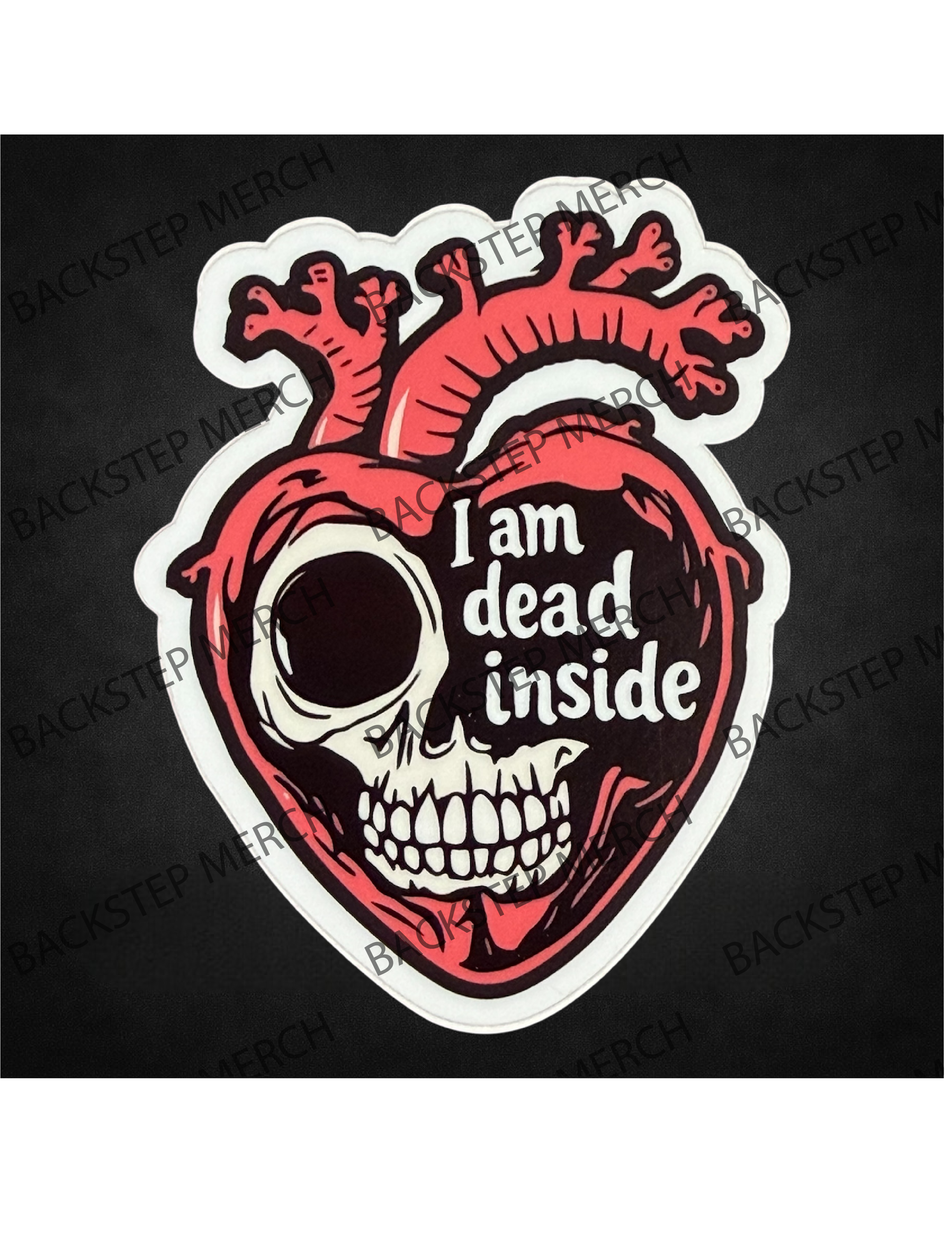 Dead Inside 2.5" Sticker