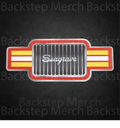 Seagrave Grille Sticker – 3"