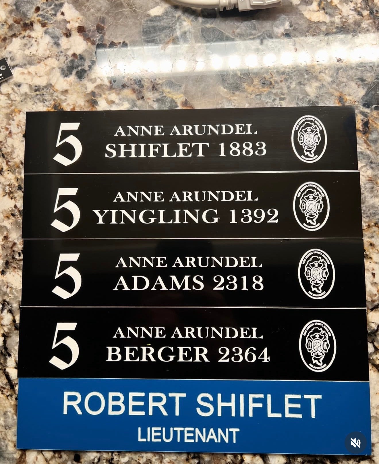 Custom Firehouse Locker Tags – Backstep Merch