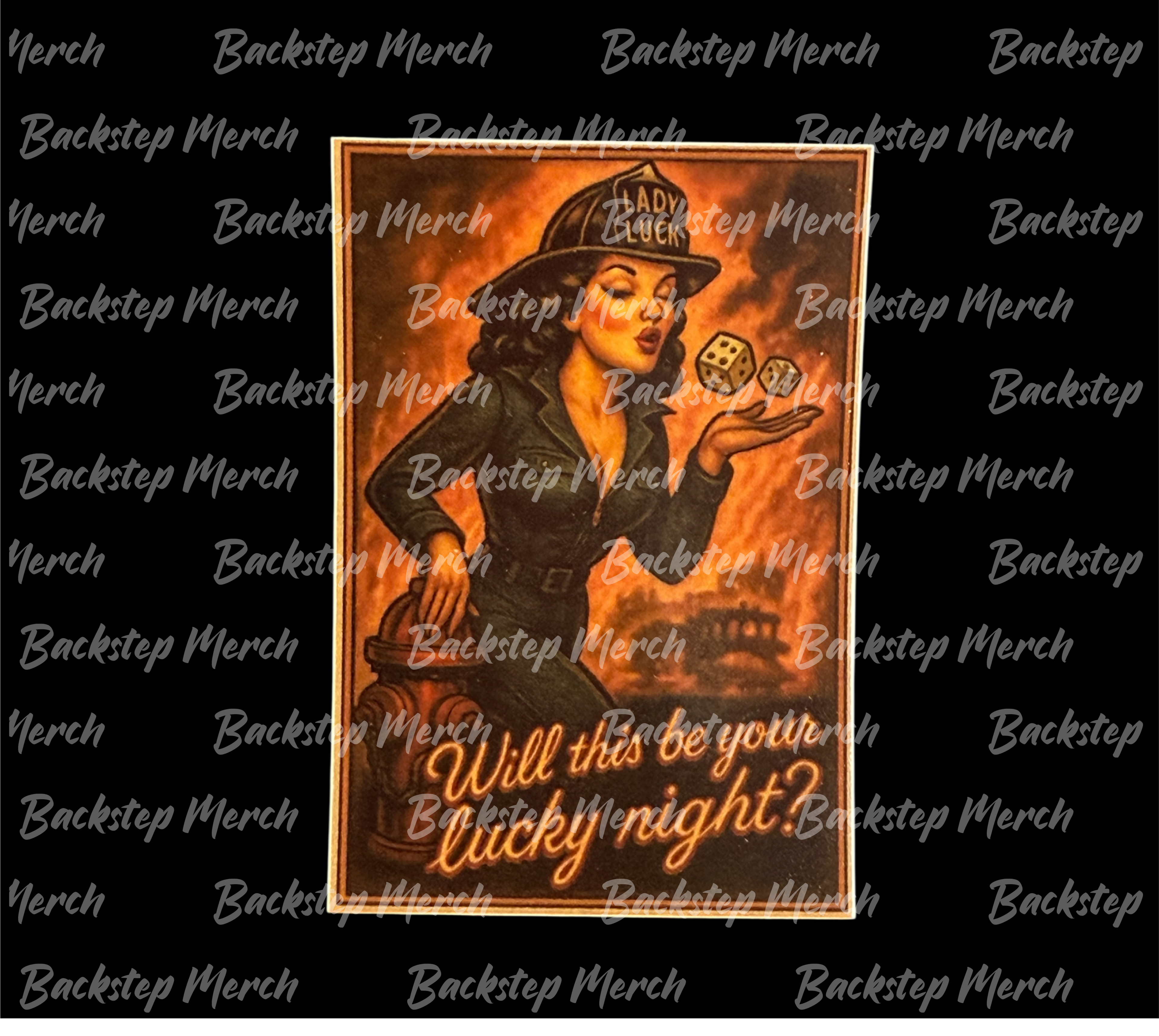 Will This Be the Night? Sticker (2.5”)
